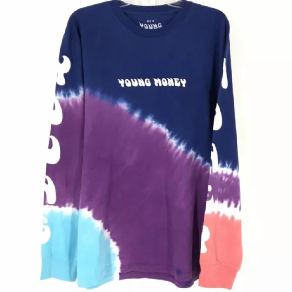 Young Money AE American Eagle Long Sleeve T-Shirt